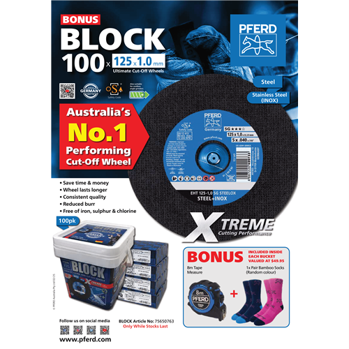 PFERD - PROMO - BLOCK BONUS Bucket Nov 2025